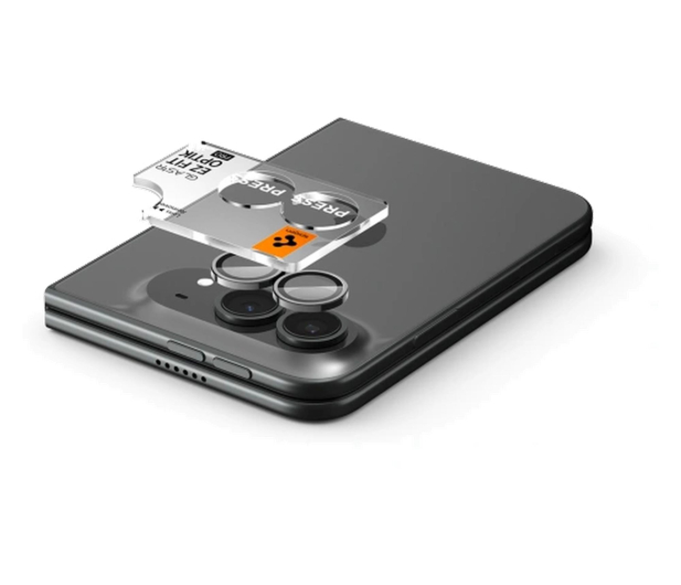 Spigen Optik Pro Glas.Tr Ez Fit do iPhone Duo Star White - 1586442 - zdjęcie 3